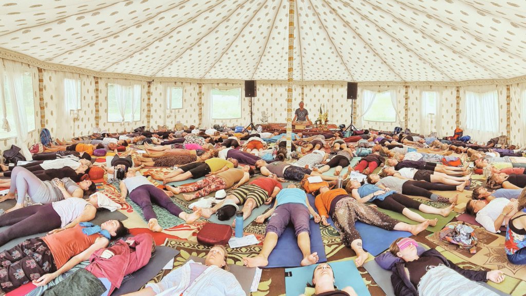 Yoga Nidra Workshop auf dem Yoga Festival mit YogiCoach Marc Fenner