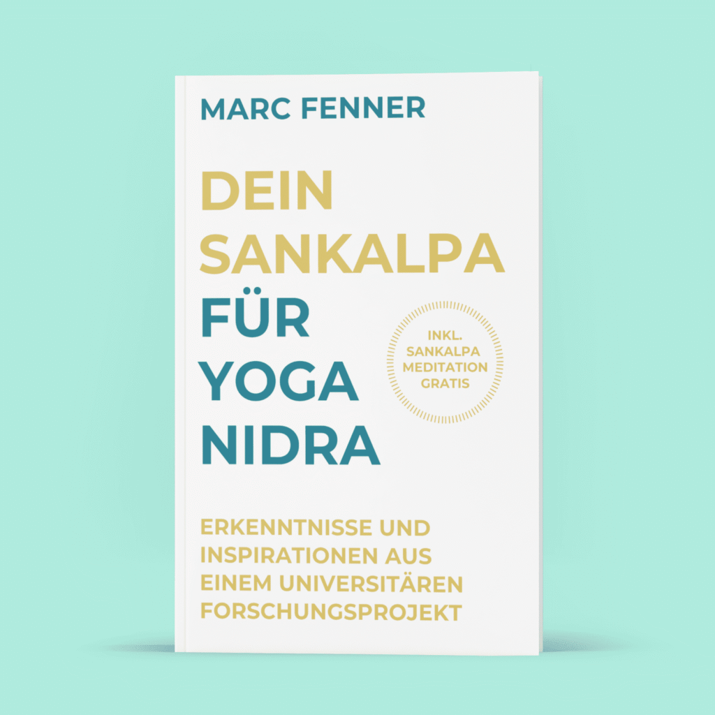 Buchcover Dein Sankalpa für Yoga Nidra von Marc Fenner