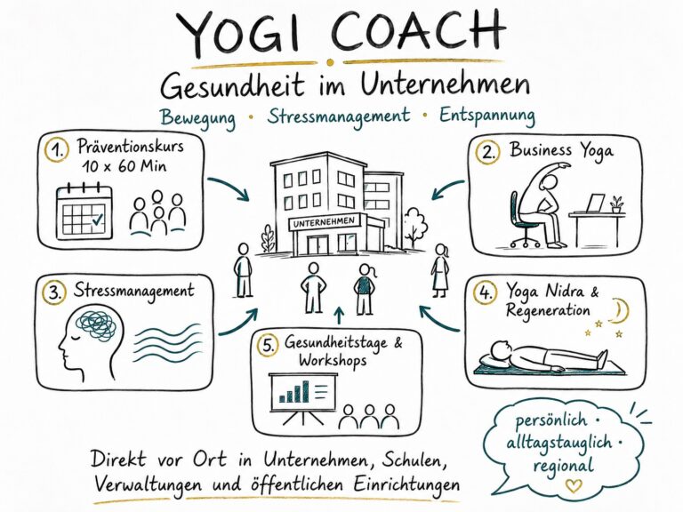 Gesundheit im Unternehmen mit YogiCoach Marc Fenner