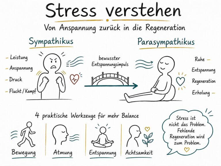 Stress verstehen auf der Arbeit Sympathikus und Parasympathikus - mit YogiCoach Marc Fenner